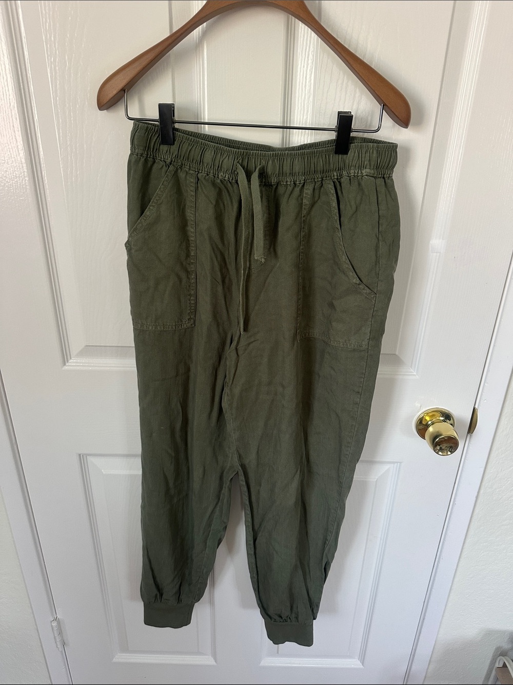 lovestitch Olive Green Drawstring Jogger Pants